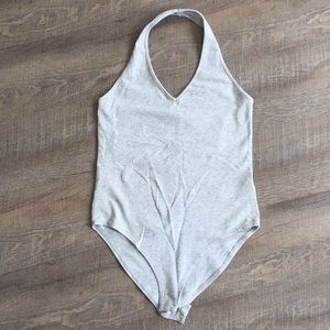 Forever 21 Light Grey Bodysuit